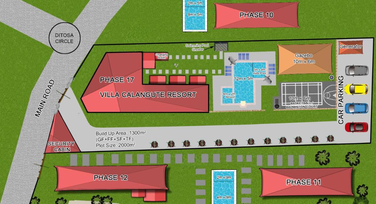 Villa Calangute Phase 11 Dış mekan fotoğraf